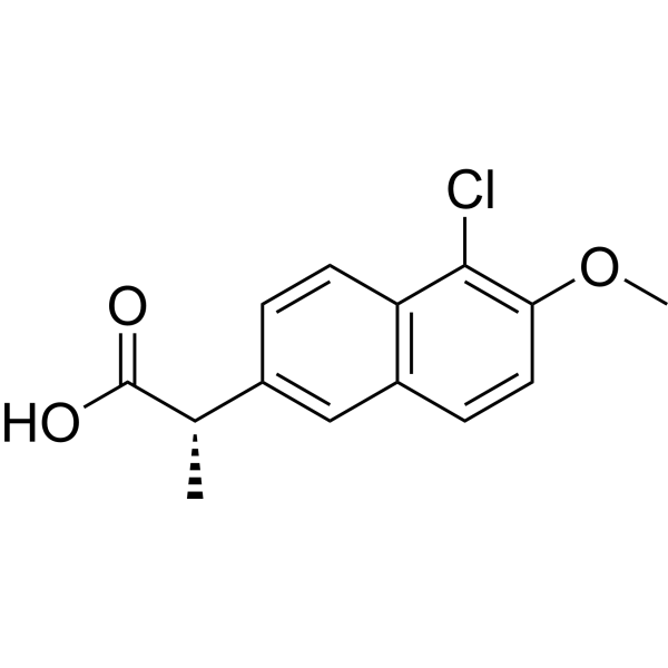 (S)-2-(5-Chloro-6-methoxynaphthalen-2-yl)propanoic acid (Standard)