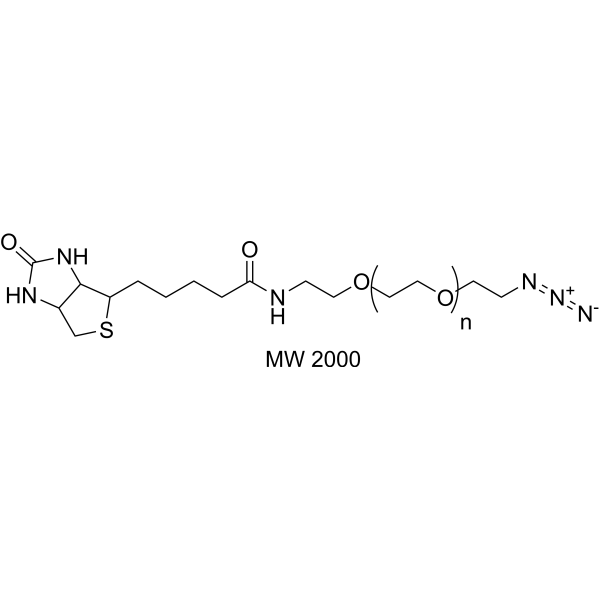 Biotin-PEG-azide (MW 2000)