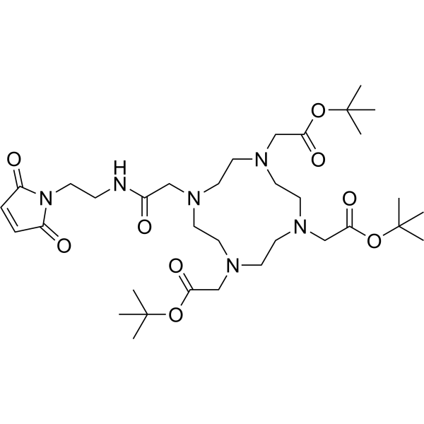 Maleimido-mono-amide-DOTA-tris(t-Bu ester)
