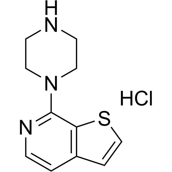 7-Piperazin-1-yl-thieno[2,3-c] pyridine hydrochloride