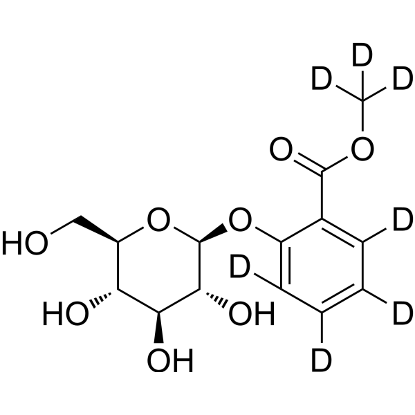 MeSA 2-O-b-D-glucoside-d<sub>7</sub>