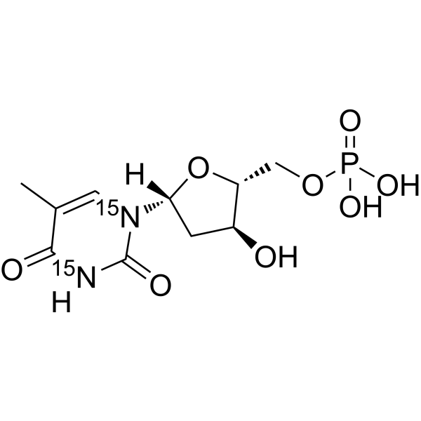 Thymidine 5'-monophosphate-15N2