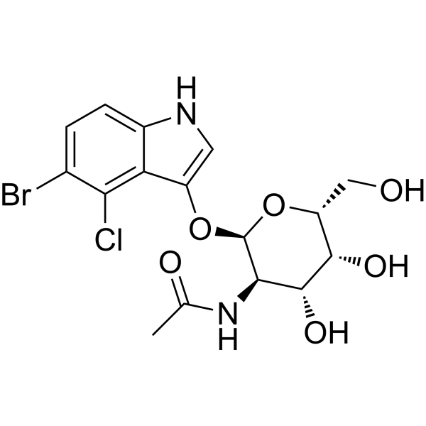 5-Bromo-4-chloro-3-indolyl 2-acetamido-2-deoxy-α-D-galactopyranoside