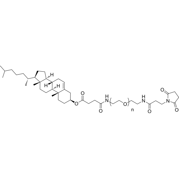 Cholesterol-PEG-Mal (MW 10000)