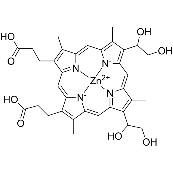 Zn(II) Deuteroporphyrin IX 2,4 bis ethylene glycol
