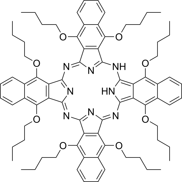 5,9,14,18,23,27,32,36-Octabutoxy-2,3-naphthalocyanine
