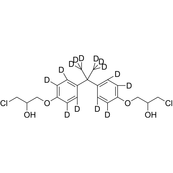 Bisphenol A bis(3-chloro-2-hydroxypropyl) ether-d14