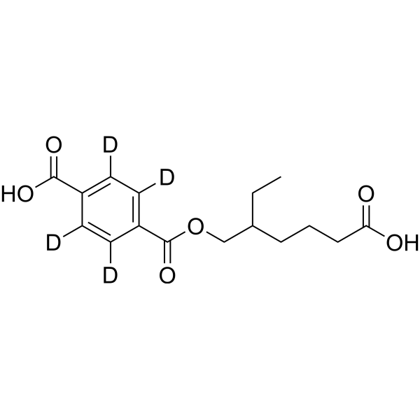Mono-2-ethyl-5-carboxypentyl terephthalate-d4