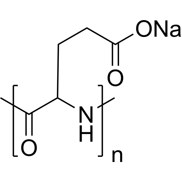 Poly-L-glutamic acid sodium salt (MW 3000)
