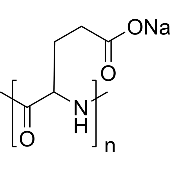 Poly-L-glutamic acid sodium salt (MW 7500)