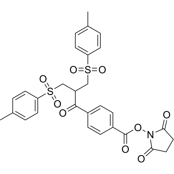 Bis-sulfone NHS ester