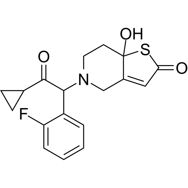 Prasugrel hydroxy thiolactone