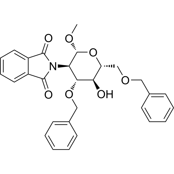 Methyl 3,6-Di-O-benzyl-2-deoxy-2-N-phthalimido-β-D-glucopyranoside