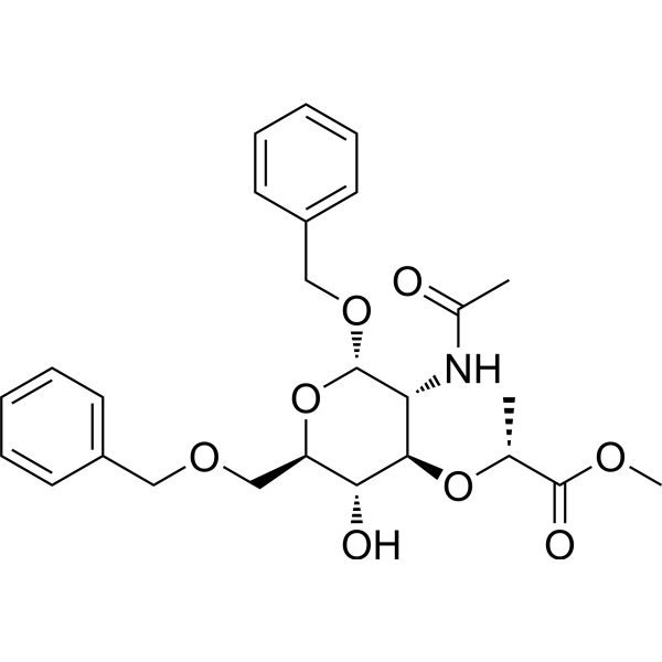 Benzyl N-acetyl-6-O-benzyl-α-D-muramic acid methyl mster