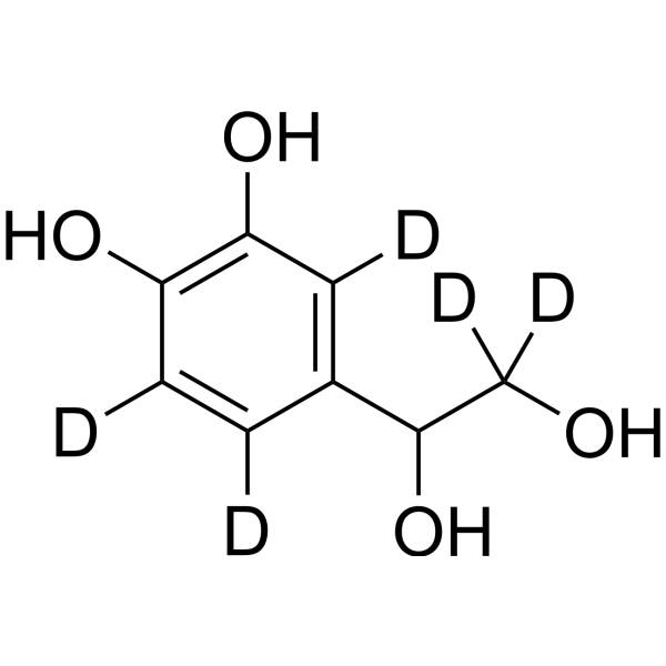 4-(1,2-Dihydroxyethyl)benzene-1,2-diol-d5