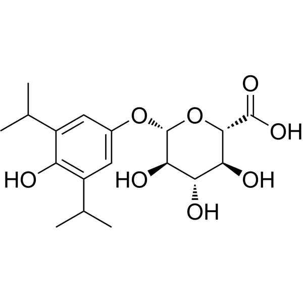 4-Hydroxy propofol 4-O-β-D-Glucuronide