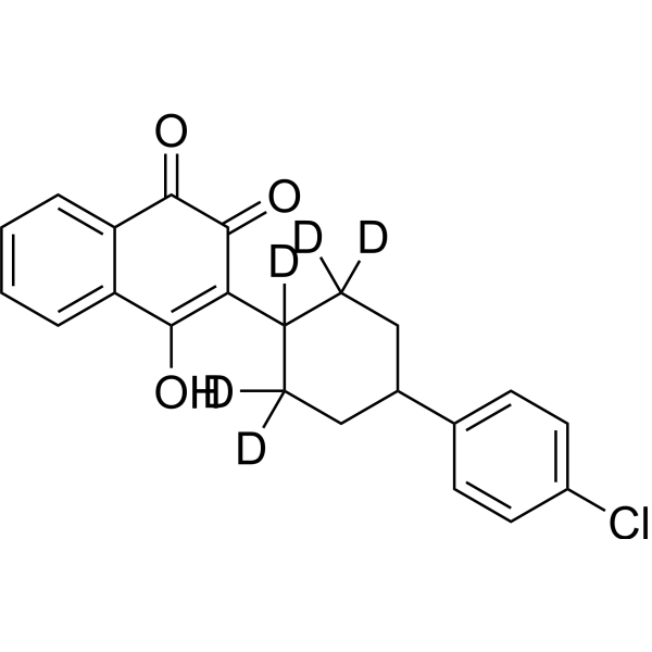 cis-Atovaquone-d5 (contains 10% trans isomer)