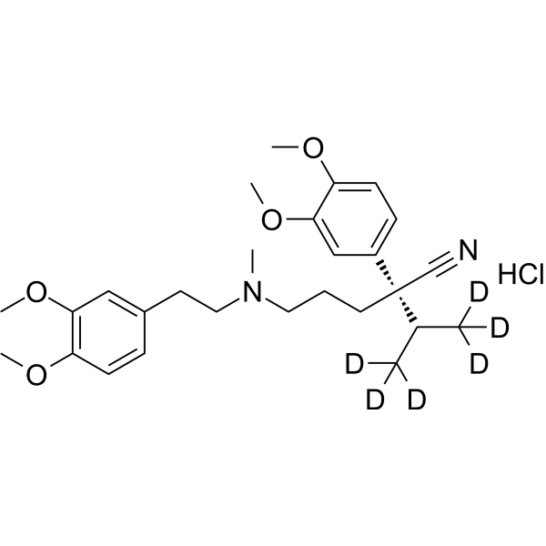 (R)-(+)-Verapamil-d6 hydrochloride