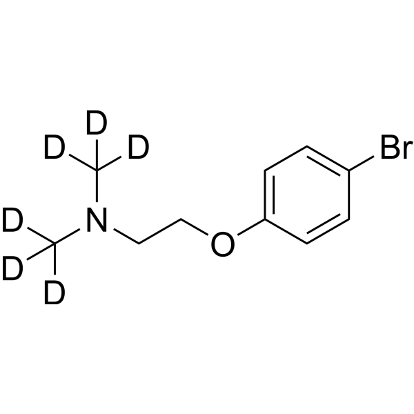 2-(4-Bromophenoxy)-N,N-dimethylethanamine-d6