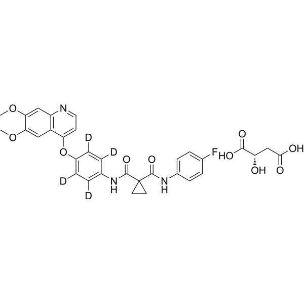 Cabozantinib-d4 S-malate