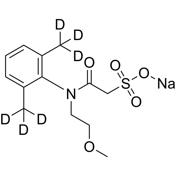 Dimethachlor ethane sulfonic acid sodium salt-d6