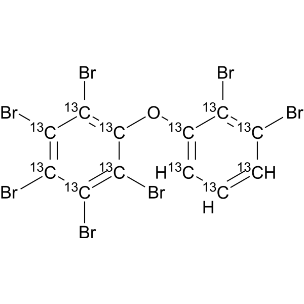 1,2,3,4,5-Pentabromo-6-(2,3-dibromophenoxy)benzene-13C12