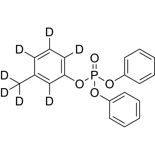 Diphenyl m-tolyl phosphate-d7