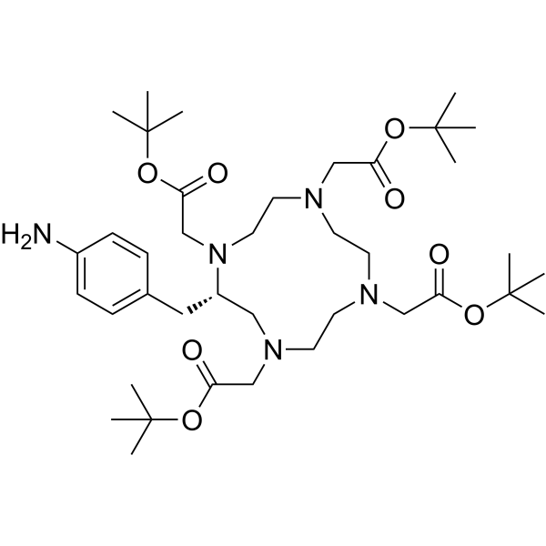 p-NH2-Bn-DOTA-tetra(t-Bu ester)