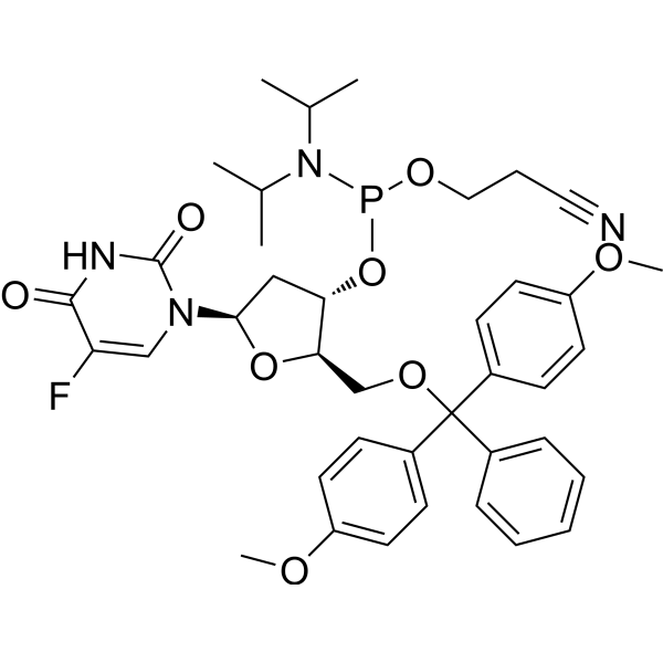 5'-DMT-5-F-2'-dU Phosphoramidite