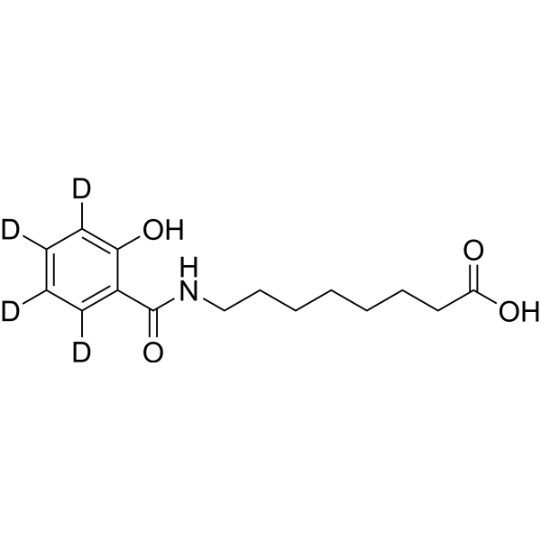 8-(2-Hydroxybenzamido)octanoic acid-d4