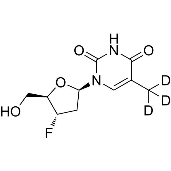 3'-Deoxy-3'-fluorothymidine-d3