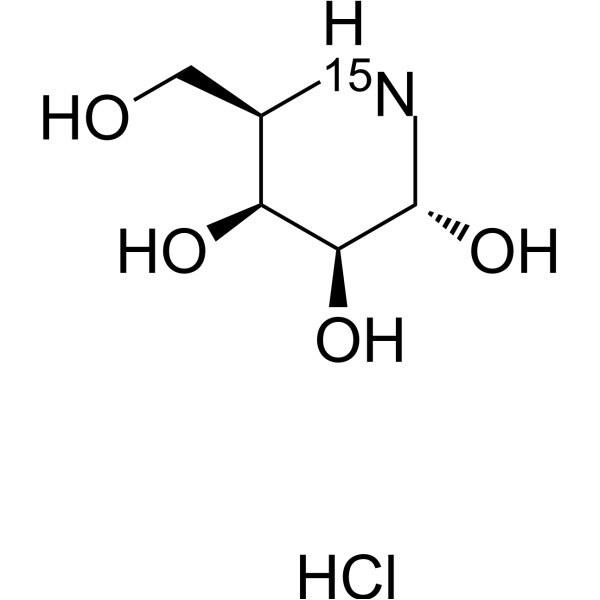 Migalastat hydrochloride-15N