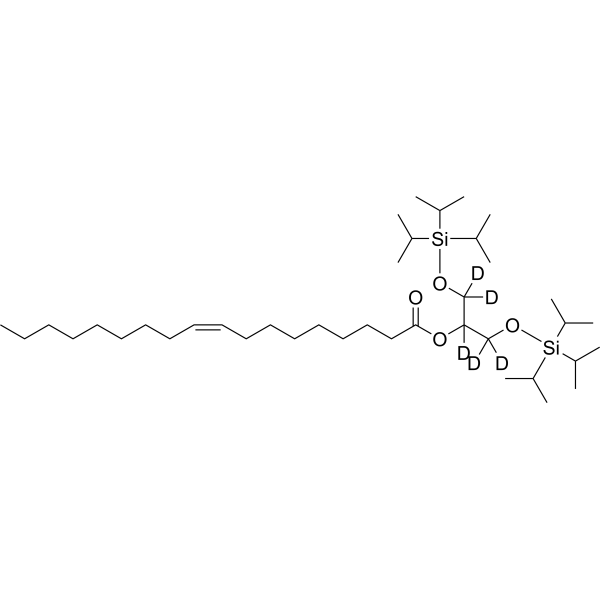 Bis(triisopropylsilyl) 2-oleoyl glycerol-d5