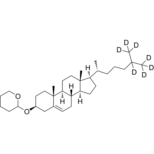 Cholesterol Tetrahydropyranyl Ether-d<sub>7</sub>