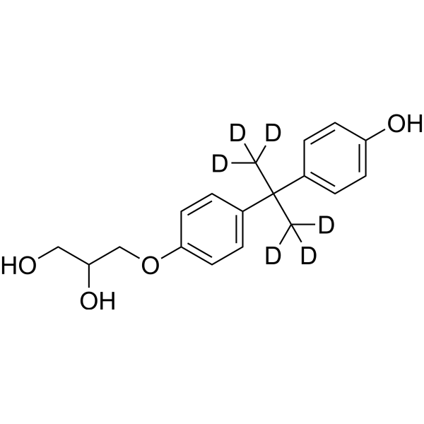 Bisphenol A diglycidyl ether phenol-diol-d6