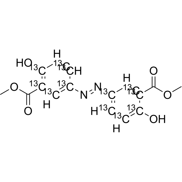 Olsalazine Dimethyl Ester-13C12