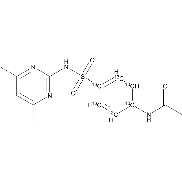 N4-Acetylsulfamethazine-13C6