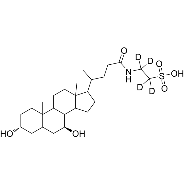 Tauro-d4-ursodeoxycholic acid