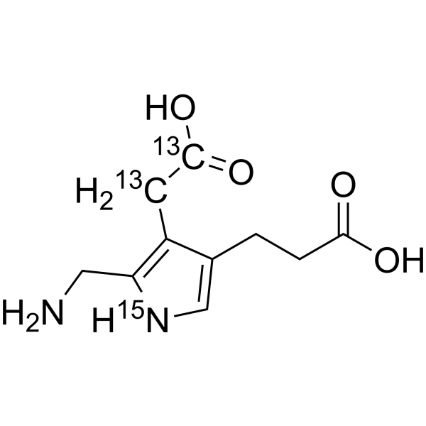 Porphobilinogen-13C2,15N