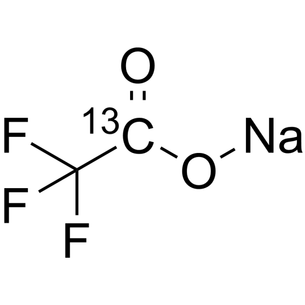 Trifluoroacetic acid-13C sodium