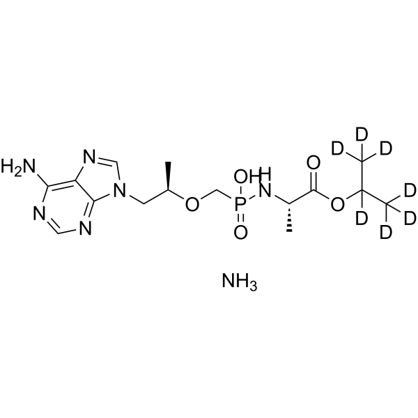 Desphenyl tenofovir alafenamide ammonium-d7