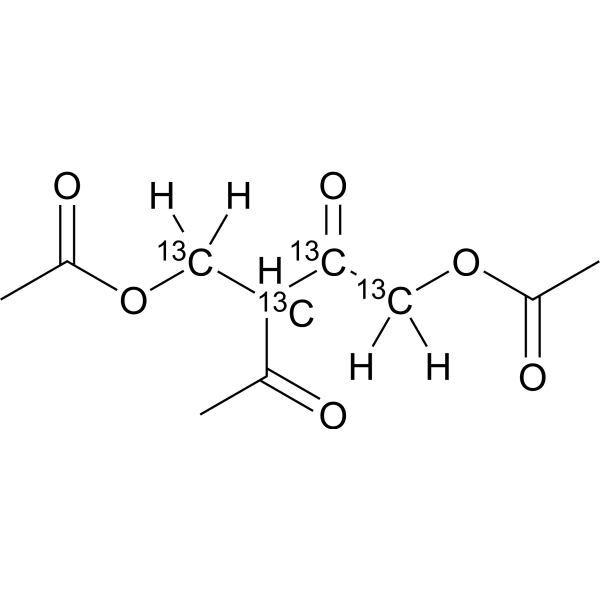 2-Acetyl-3-oxobutane-1,4-diyl diacetate-13C4