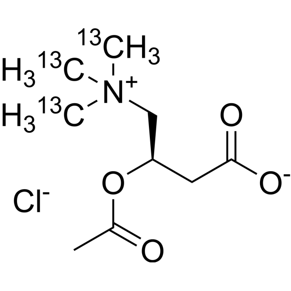 Acetyl-L-carnitine hydrochloride-13C3