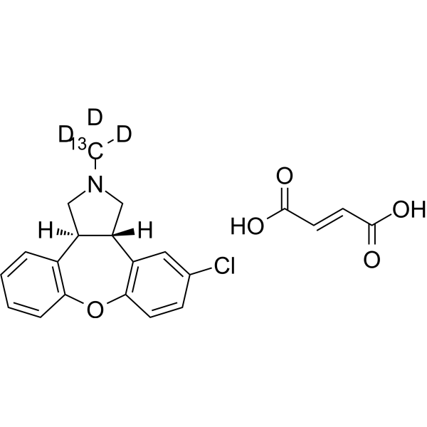 Asenapine-13C,d3 maleate
