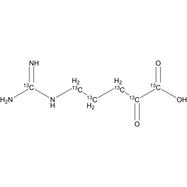 2-Oxoarginine-13C6