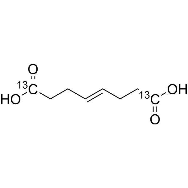 (4E)-4-Octenedioic acid-13C2