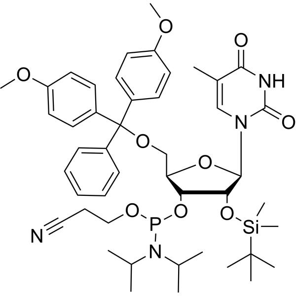 5'-O-DMTr-2'-O-TBDMS-5-Me-U-3'-CE Phosphoramidite