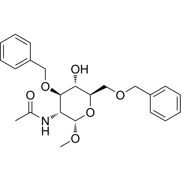 Methyl 2-acetamido-2-deoxy-3,6-di-O-benzyl-α-D-glucopyranoside