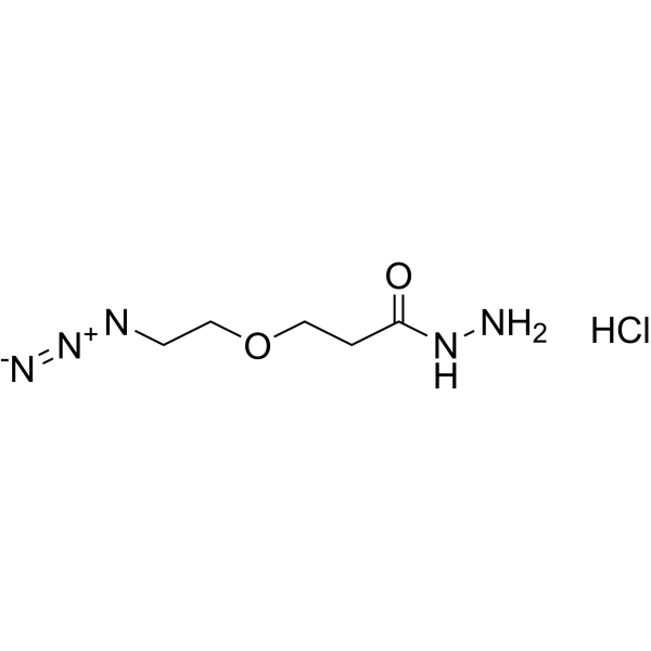 Azido-PEG1-hydrazide hydrochloride