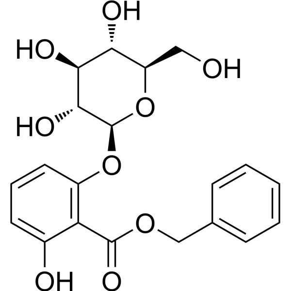 Phenylmethyl 2-(β-D-glucopyranosyloxy)-6-hydroxybenzoate
